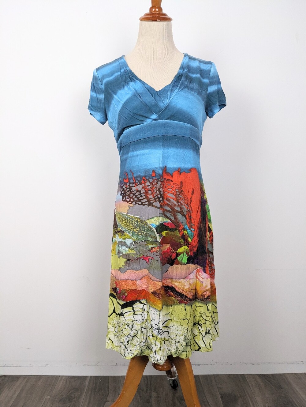 Dolcezza Midi Dress Size Small Beach Ocean Summer Sea